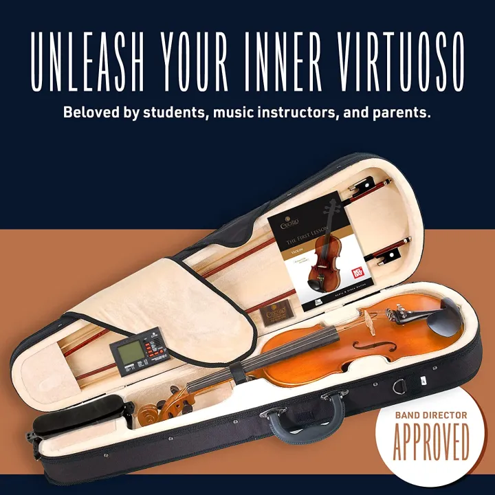 Cecilio%20CVN-300%20Solid%20Wood%20Ebony%20Fitted%20Violin%20-%20Image%206