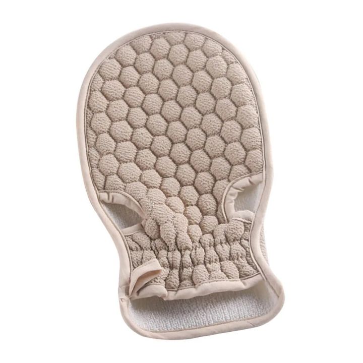 【Cathery Baby Store】Shower Body Wash Spa Bath Glove Free Cuozao Scrubber Exfoliating Back Scrub Skin Bath