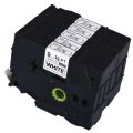 5Pcs Tze-221 9Mm Black on White Tze221 Tz221 Tze 221 Tz Tape for Brother P-Touch Label Maker Printer Laminated Ribbons , 9mm Label Tapes - Black.
