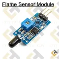 Flame Sensor For Fire Detection ModuleIR Infrared 4 Wire Flame Detection Sensor Module IR Flame Sensor Module Detector Smart Sense For Arduino. 