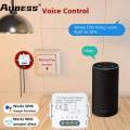 Aubess Tuya ZigBee 3.0 Smart Dimmer Switch Module 10A/16A, Supports 2 Way Control Dimmable Switch, Works with Alexa Google Home.
