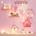 Jadroo Wall Hanging Pink Color Organizer Rack. 