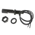 DC 110V 0.5A Water Level Sensor Horizontal Float Switch Pool Tank Black. 