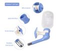 250/500ML No Drip Water Bottle Best s Wire Cage Dispenser Waterer Leak-Proof Nozzle Pets Crate Drinker Bunny Rabbits - Blue - 250ML.