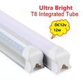 Ultra Bright DC 12V LED Fluorescent T8 Integrated LED T8 Tube Light For Bedroom Garden Outside Solar Light DIY Etc. 