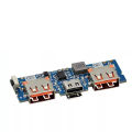 Type-C USB 5V 2.4A Dual USB 18650 Boost Battery Charger Board Mobile Power Bank Accessories For Phone DIY.