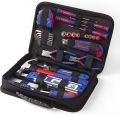 Workpro 100 Piece Home Tool Kit Household Hand Tool Set with Easy Carrying Pouch. 