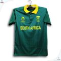 South Africa World Cup Jersey - Short Sleeve Collar Polo Cricket Jersey For Men - South Africa Jersey 2026. 