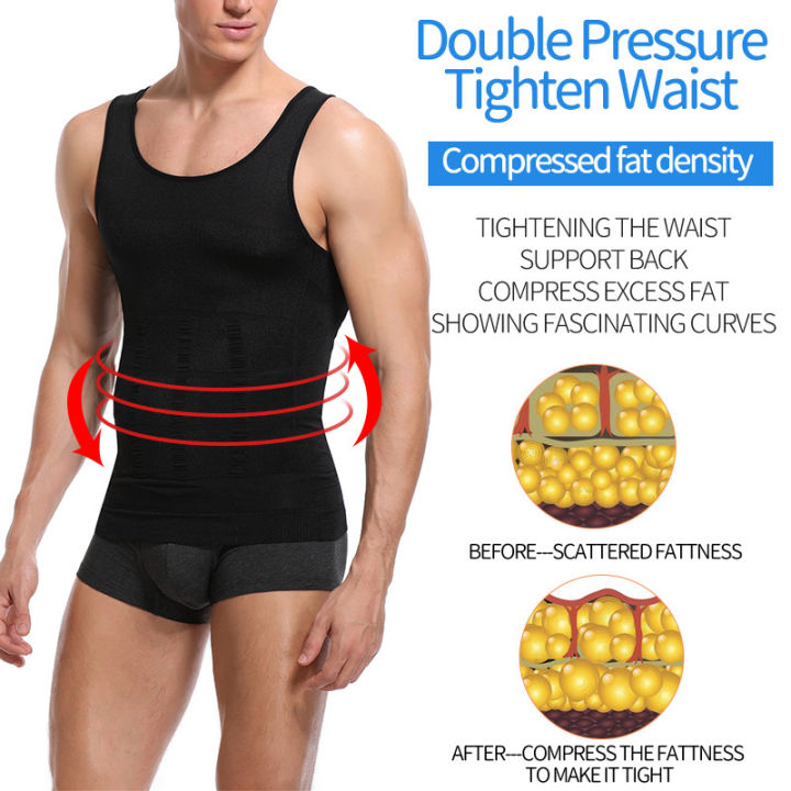 Previous Next Men's Solid Compression Flexvest