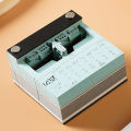 【Wireless】 3D Sticky Notes Creative Hand-tear Paper Carving Craft Home Office Desktop Decor Layor.