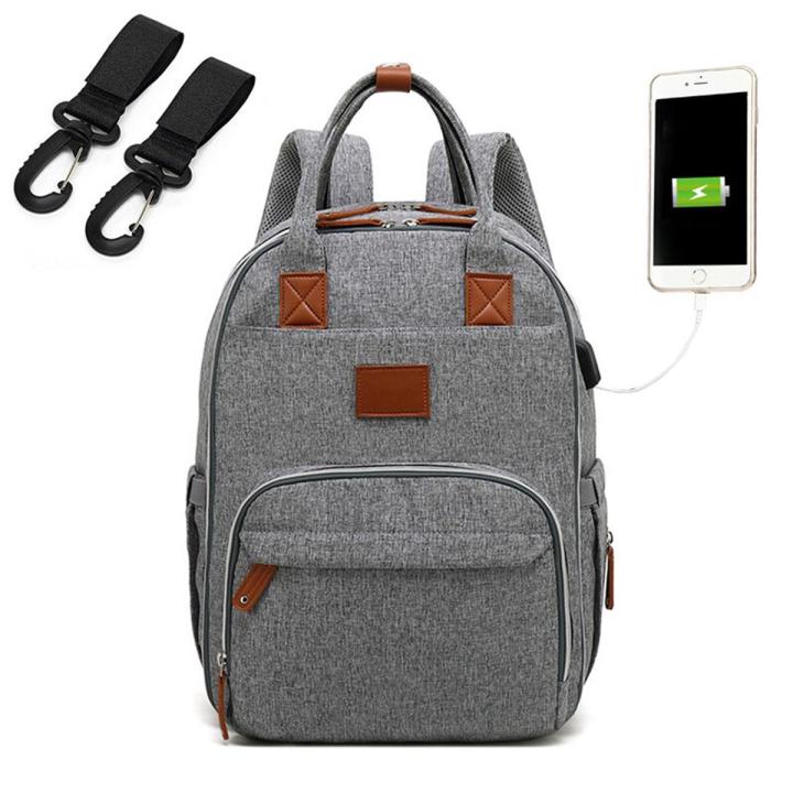 Fashion Mummy Maternity Diaper Bag Large Nursing Bag Travel Backpack Designer Stroller Baby Bag Baby Care Nappy Backpack