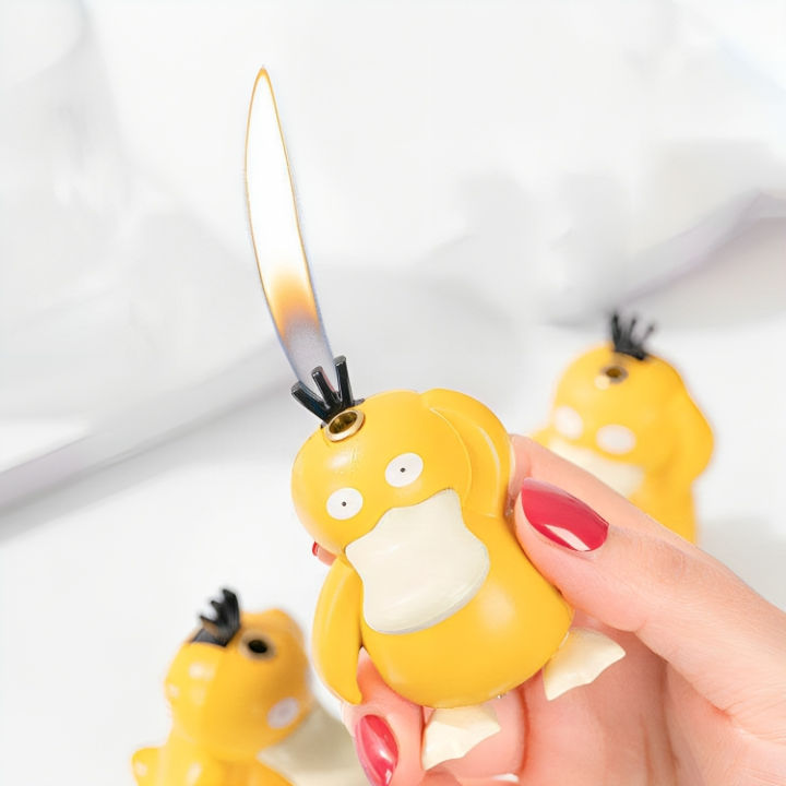 3D%20Cartoon%20Doll%20Duck%20Lighter%20Open%20Flame%20Butane%20Gas%20Lighter%20Cute%20Lighter%20-%20Image%205