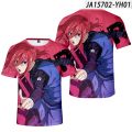 New Tshirt 2022 BLUE LOCK NAGI T-shirt for Men 3D Printed Women O-Neck Short Sleeves T shirt Tees Boys Girls Anime Cartoon T Shi. 