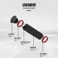 Bicycle handle grip Mountain Bike Bamboo Sponge Lock Handle Cover Bicycle cycling fixture （ Bamboo Handle Cover ）. 
