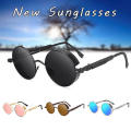 Vintage Steampunk Sunglasses Retro Sun Glasses Polarized for Men Women Fashion.