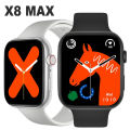 1.92 Inch Big Screen Smart Watch Men Women X8 MAX Smartwatch Bluetooth Calling Heart Rate Tracking Sleep Monitor Fitness Bracelet. 