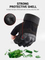 Motorcycle Gloves Racing Riding Biker Half Finger Gloves Military Tactical Fingerless Motocross.