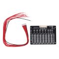 Passive Equalizer Balancing Plate Lifepo4 Lithium Iron Phosphate Battery Passive Balance Board ( 1-8S ). 