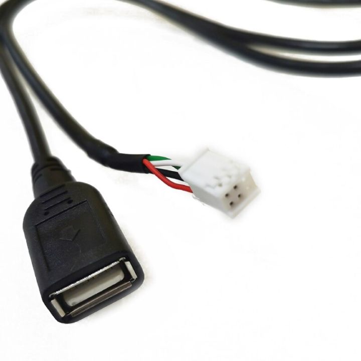 2pcst%204Pin+6Pin%20Connector%20USB%20cable%20for%20Car%20Radio%20Stereo%201M%20USB%20Cable%20USB%20Adapter%20-%20Image%205
