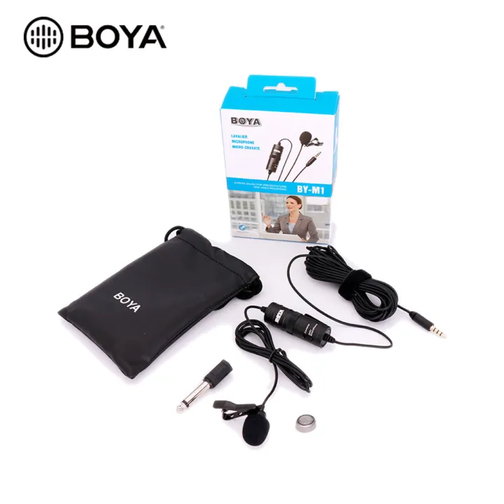 BOYA%20BY-M1%20Omni%20Directional%20Lavalier%20Microphone%20for%20Mobile%20&%20DSLR%20-%20Image%203