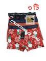 3 Pieces China Printed Boxers Random Colour And Print - Under Wear For Men. 