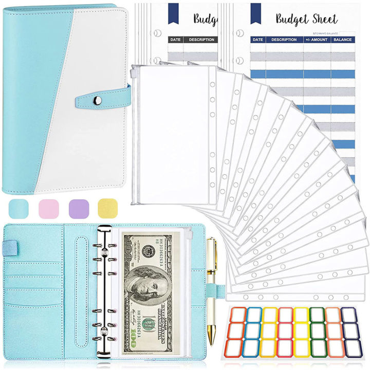A6%20Binder%20Money%20Organizer%2026%20Pieces%20Budget%20Binder%20with%20Cash%20Envelopes%20and%20Buget%20Sheets,%20Binder%20Money%20Budgeting%20Saving%20-%20Image%202