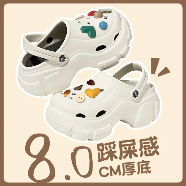 Platform%20Coros%20Shoes%20Women's%20Summer%20Outerwear2023New%20Height%20Increasing%20Internet%20Celebrity%20Beach%20Lazy%20Pump%20Non-Slip%20Sandals%20-%20Image%205