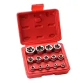 14Piece E-TORX Socket Set Premium Female Torx Socket Set Star Socket Set External Torx Socket Set. 