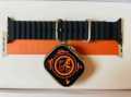 Watch 8 Ultra smartwatch in 3 Strap With apple logo copy.