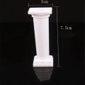 16Pcs White Small+Large Plastic Cake Pillars,Wedding Cake Pillars Stand,Fondant Cake Support Mold. 