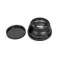 2 Pcs 58MM Wide Angle 0.45X Converter Lens with Macro Close-Up Attachment for Rebel T6S,T6I,SL1,T5,T5I,T4I,T3. 