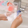 WUSUO Portable Hangable Shower Bubble Bath Exfoliating Net Soap Pouch Foaming Mesh Bag Face Cleansing Tool Soap Saver Bag. 