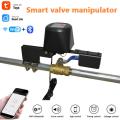 Tuya Zigbee Smart WiFi Water Valve Gas Valve Compatible with Alexa Google Home Shut Off Controller Smart Home Automation Control. 