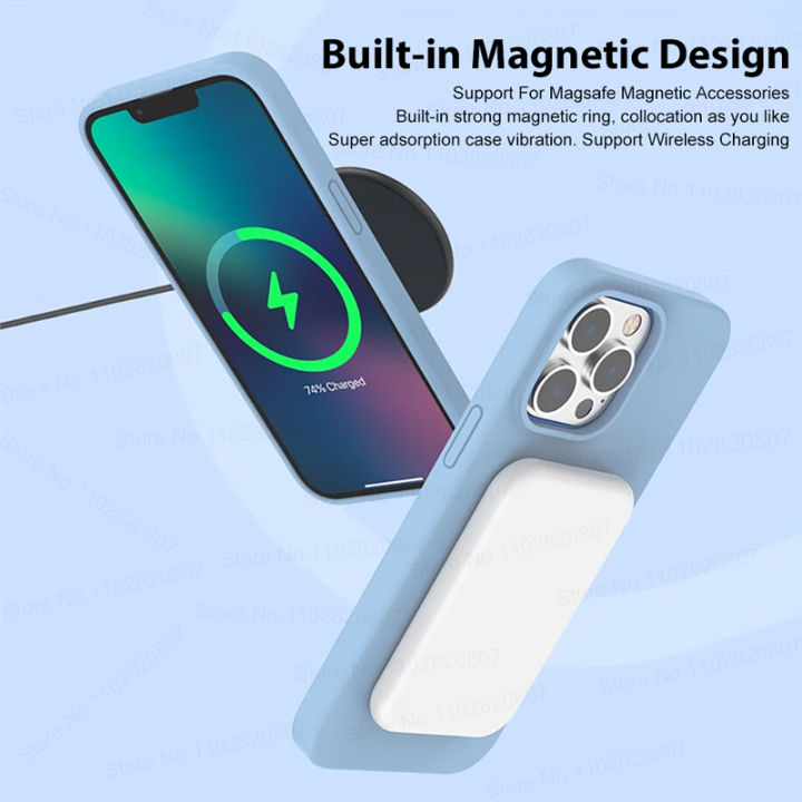Liquid%20Silicone%20Magnetic%20Cases%20For%20iPhone%2015%2014%2011%2013%2012%20Pro%20Max%20Plus%20For%20Magsafe%20Case%20Wireless%20Charge%20Cover%20Phone%20Accessories%20-%20Image%206