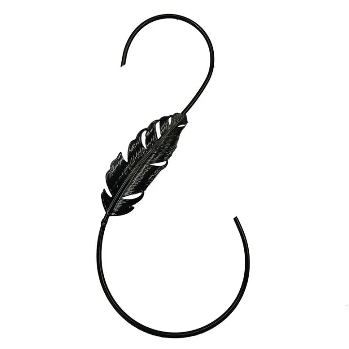 Heavy%20Duty%20Courtyard%20Garden%20Ornaments%20Black%20Metal%20Hook%20Hangers%20-%20Image%202