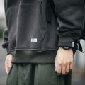 High Quality Thin Fleece Hoodie Japanese Streetwear  Hop Sweatshirt Men Clothing Korean Couple Pullover Harajuku Coat. 
