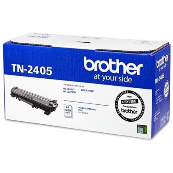 Brother TN-2405 Toner For HL-L2370DN, L2335D, DCP-L2535D Up To 1200 Pages Print Capacity