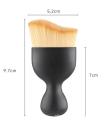 Car Interior Cleaning Soft Brush Detailing Cleaning Tools Curved Brush Car Dashboard Air Outlet Gap Dust Cleaning Brush.