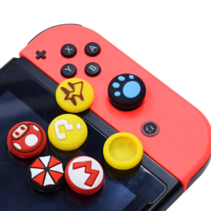 1pc%20Paw%20Claw%20Thumb%20Stick%20Grip%20Cap%20Nintendo%20Switch/Switch%20OLED%20Joy-con%20Handle%20Button%20Cap%20Pokemon%20Contra%20Silicone%20Cap%201piece%20-%20Image%204