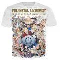 Fullmetal Alchemist Brotherhood T Shirt Men/women 3D Printed T-shirts Casual Harajuku Style Tshirt Streetwear Tops. 
