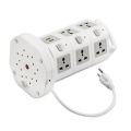 Tower Power Strip Surge Protector Vertical Multi Sockets 7/11/15/19 Way Universal Outlets Plug Socket 2 USB 3m Extention Cord. 