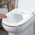 New Toilet Seat Four Seasons Universal Household Toilet Cover Summer Toilet Cushion Ring Pad Waterproof Zipper Bathroom Toilet. 