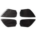 Car Carbon Fiber Door Wrist Trim Inner Door Handle Decoration Cover. 