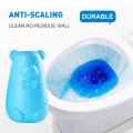 Cute Bear Blue Bubble Toilet Cleaner Magic Automatic Flush Toilet Cleaner Helper Blue Bubble Cleaning Deodorizes For Bathroom.