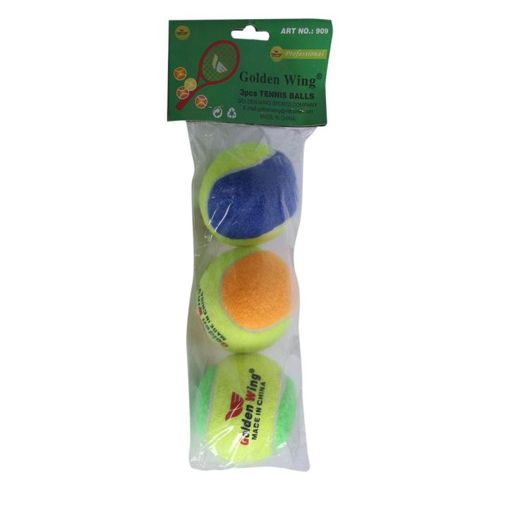 Golden Wing Tennis Ball 3 pcs - Multicolor