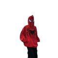 American Spider-Man Sweatshirt Men's American Hiphop Heavy Stiff Cardigan Jacket Spring and Autumn Design Hoodie.