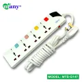 Multiplug Many Business Class 4 Gang MTS-147=3P/3M - Multi Plug. 