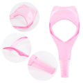 Eyelash Tools 3 in 1 Makeup Mascara Shield Guard Curler Applicator Comb Guide Card Beauty Cosmetic Tool.