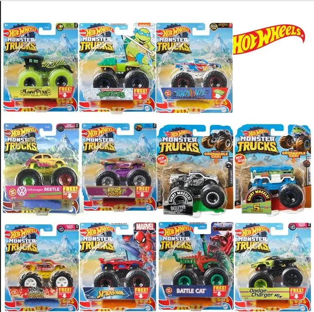 1%20pics%20pack%20Hot%20Wheels%20Monster%20Trucks%201:64%20Scale%20Die-Cast%20Assortment%20-%20Image%207