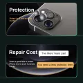 Modified Lens for iPhone 11 Change to 13 Pro Triple Camera Design Modify Tool HD Camera Lens Tempered Glass + Metal Protector. 